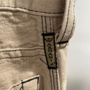 Men's Armani Jeans - Size 32 cotton and hemp